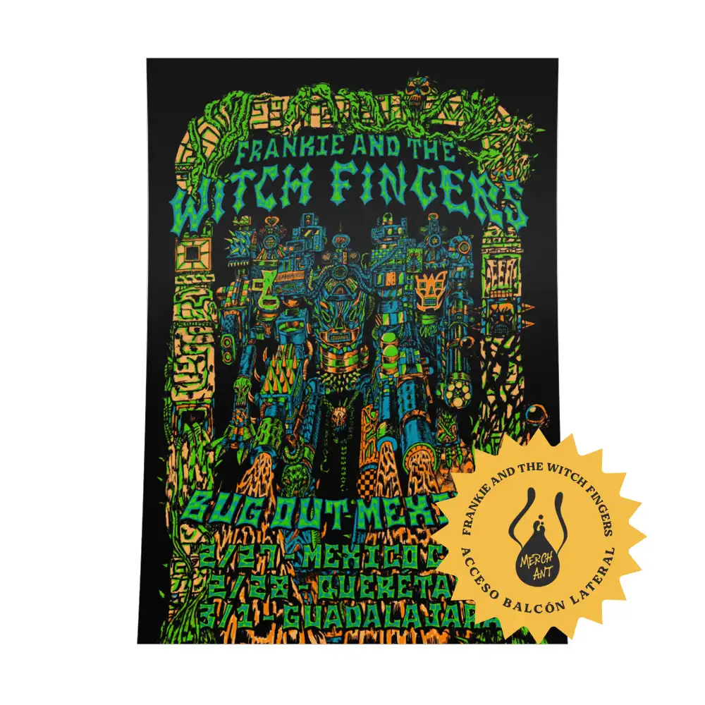 KIT FRANKIE AND THE WITCH FINGERS BALCÓN LATERAL - Todo