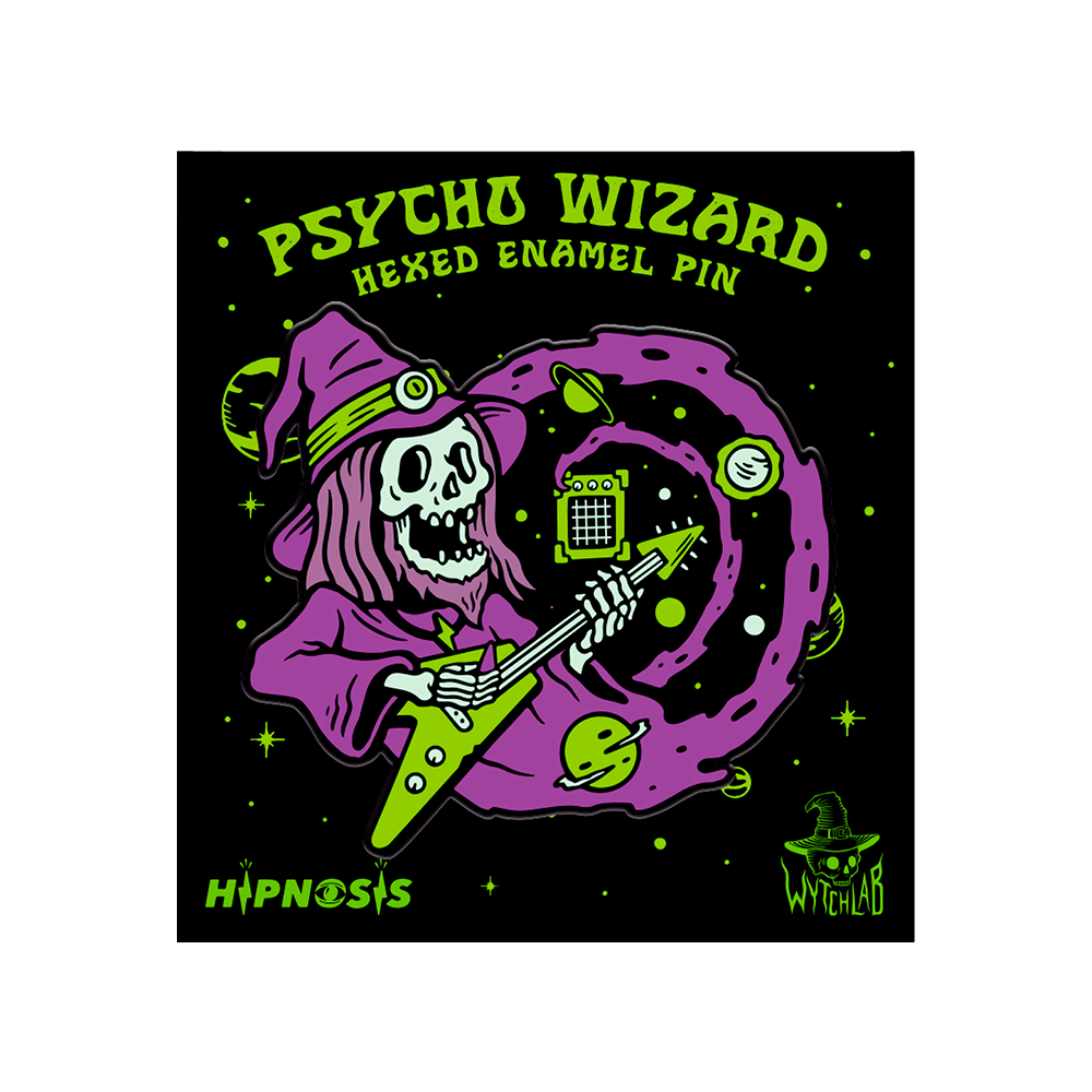 PIN PSYCHO WIZARD X WYTCHLAB