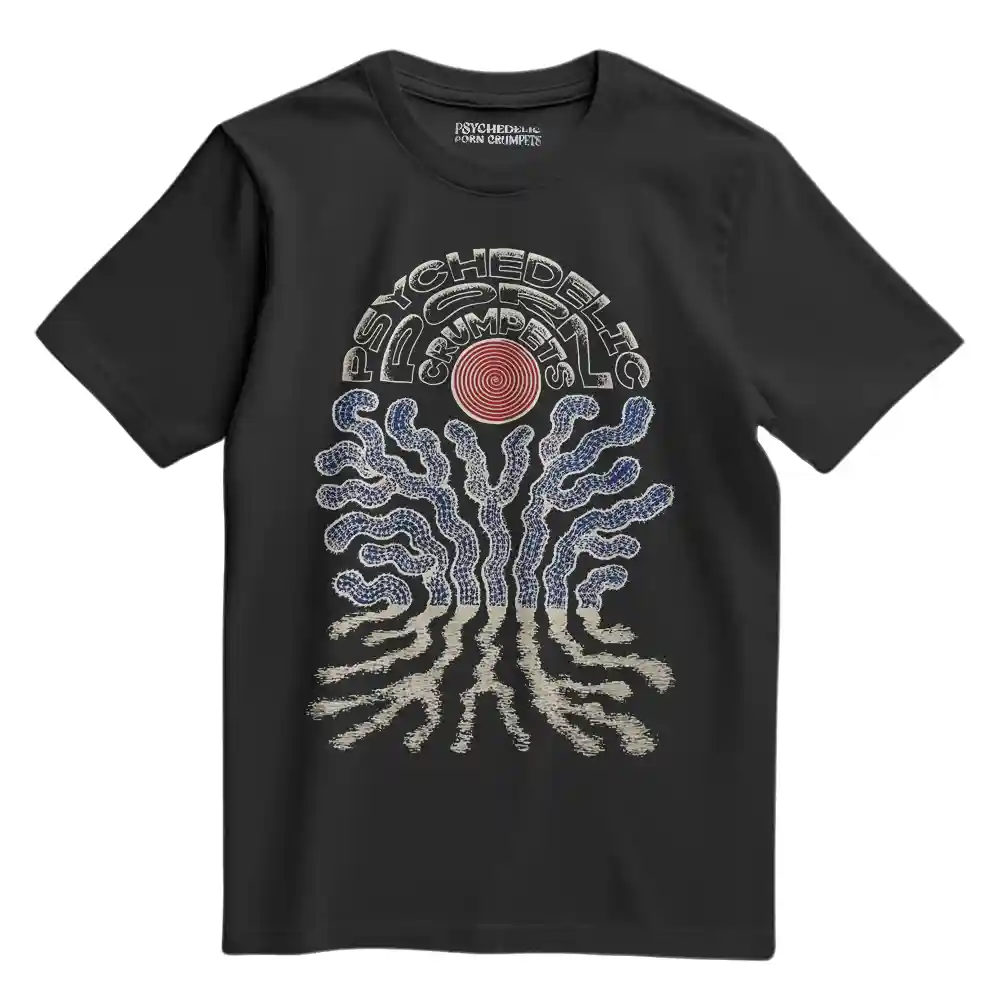 PLAYERA PSYCHEDELIC PORN CRUMPETS