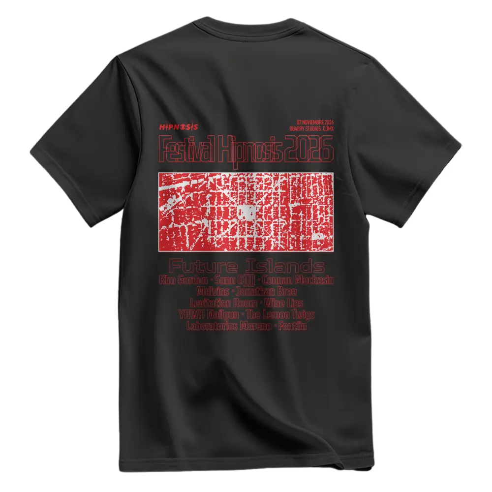 PREVENTA OFICIAL PLAYERA FESTIVAL HIPNOSIS 2026 - Imagen 2