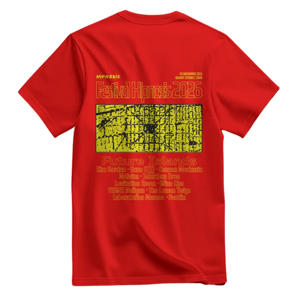 PREVENTA OFICIAL PLAYERA FESTIVAL HIPNOSIS 2026 - Imagen 2