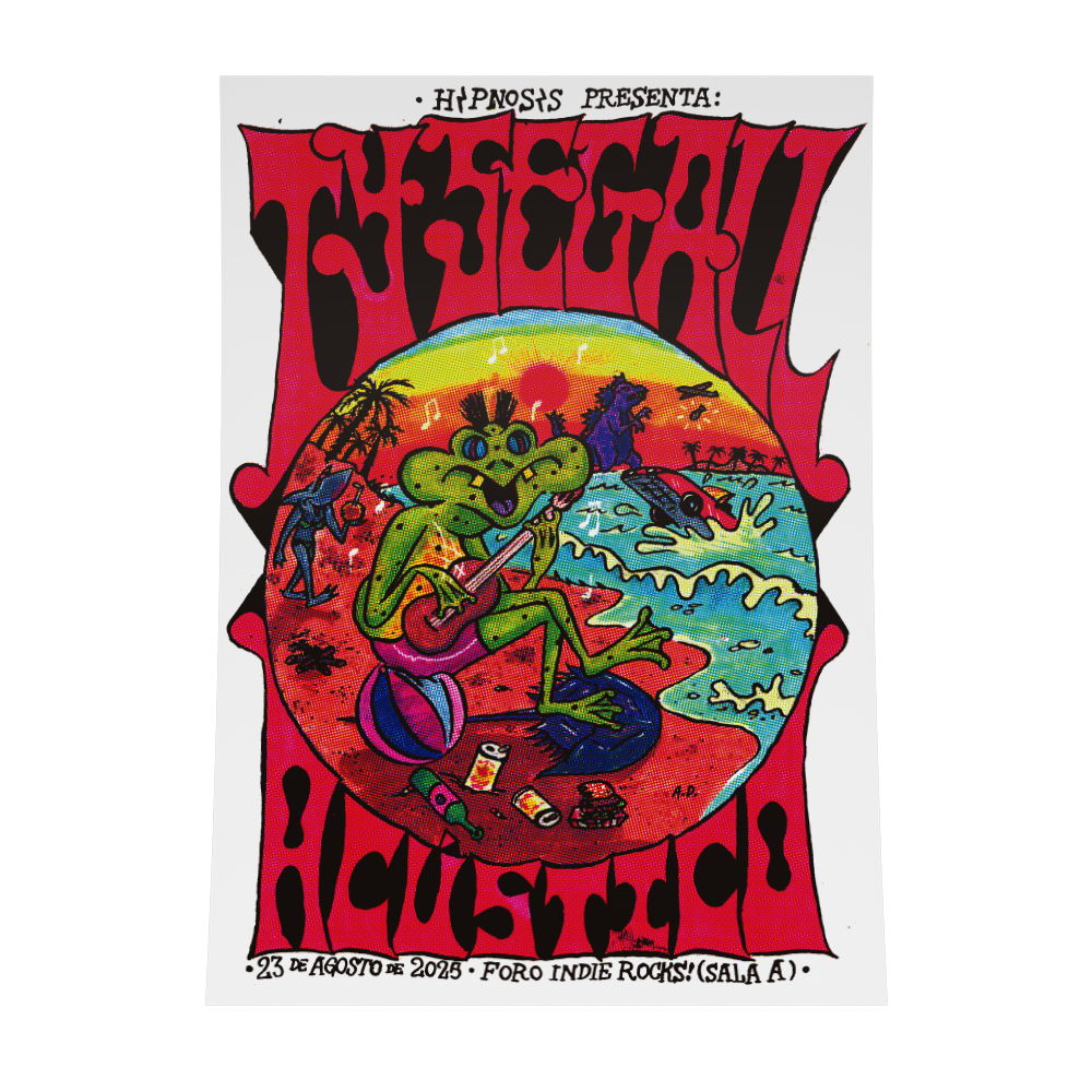 PÓSTER TY SEGALL "CDMX 2025"