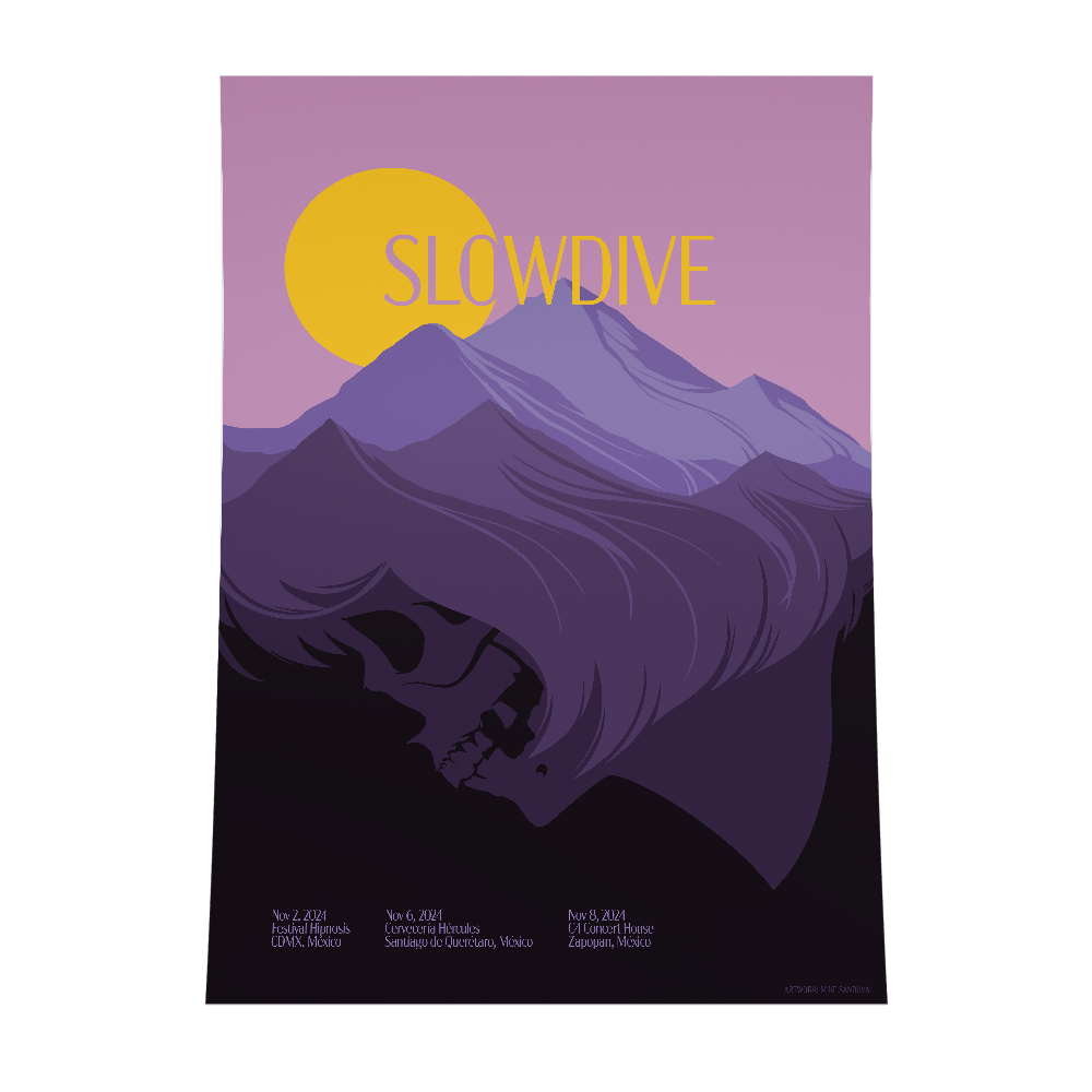 PÓSTER SLOWDIVE 2024