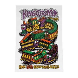 PÓSTER CDMX KING WIZARD AND THE LIZARD WIZARD 